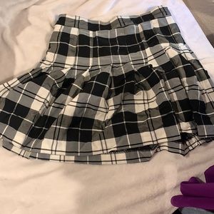 Plaid skirt
